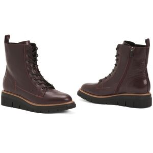 Liverpool Women's Dark Burgundy Ankle Boots